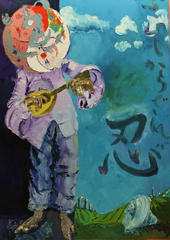 pierrot-lesinge-et-lautruche bretones100x140 web